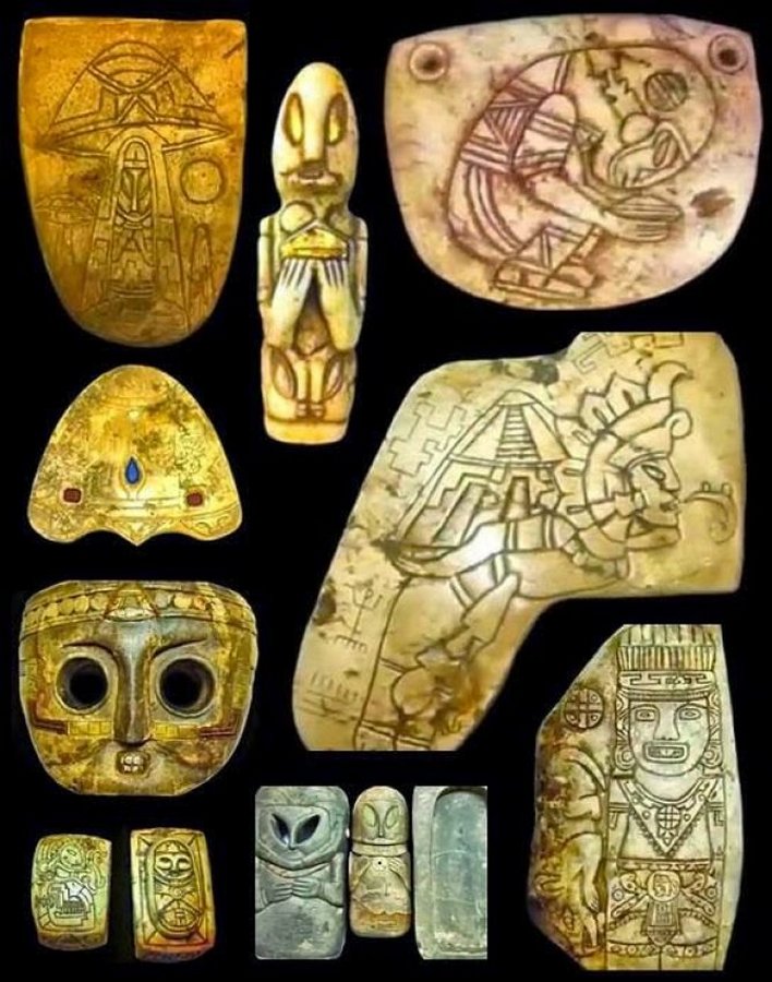 Древнейшие артефакты мексиканского палеоконтакта