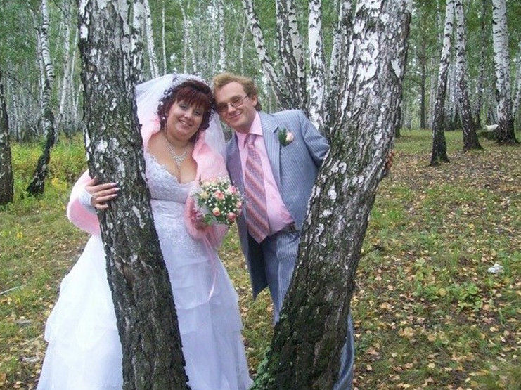 Прикольные свадебные снимки