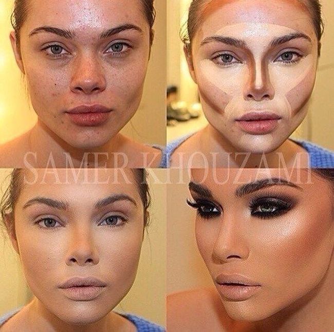 Чудеса профессионального макияжа: до и после (11 фото)
