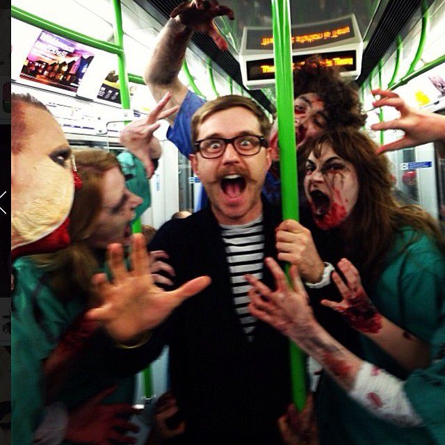 Странные люди в лондонском метро