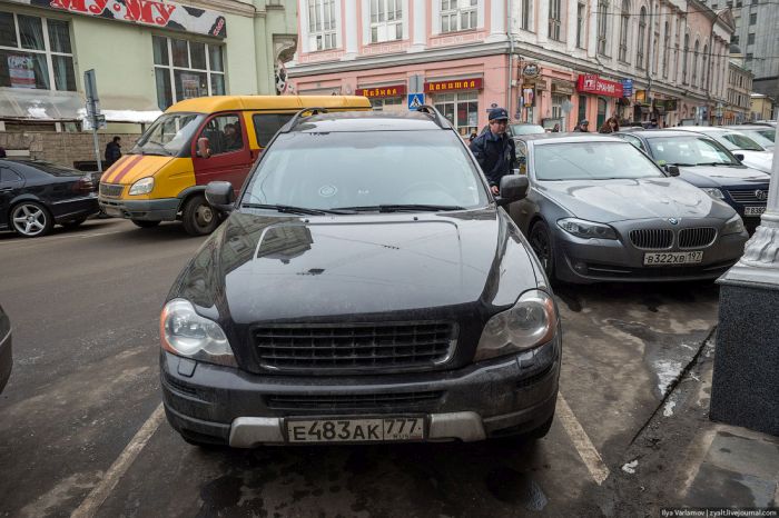 Пешая парковочная инспекция в Москве (39 фото)