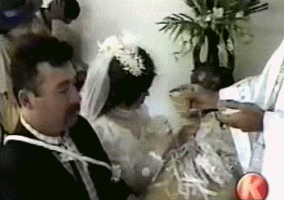 Свадебные приколы в гифках