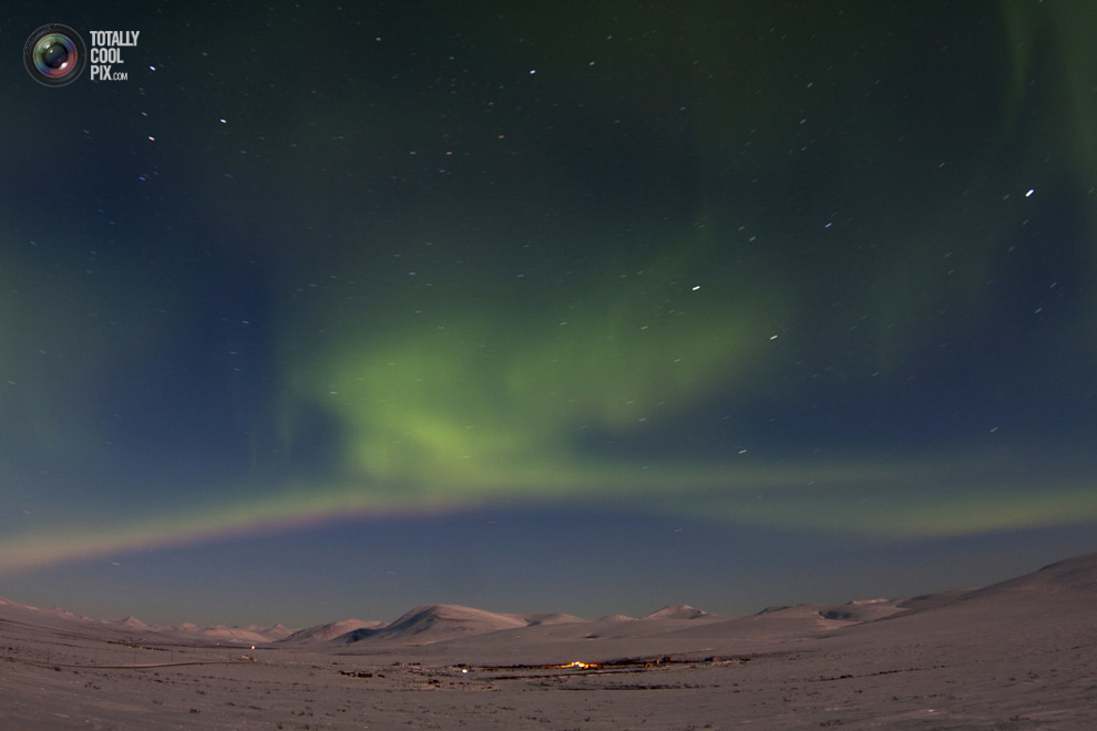 Удивительнейшие снимки полярного северного сияния