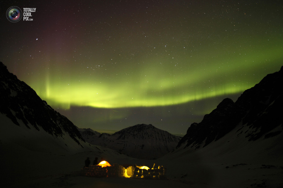 Удивительнейшие снимки полярного северного сияния