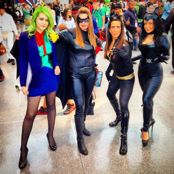 Любительницы косплея на фестивале New York City Comic Con 2014 (73 фото)