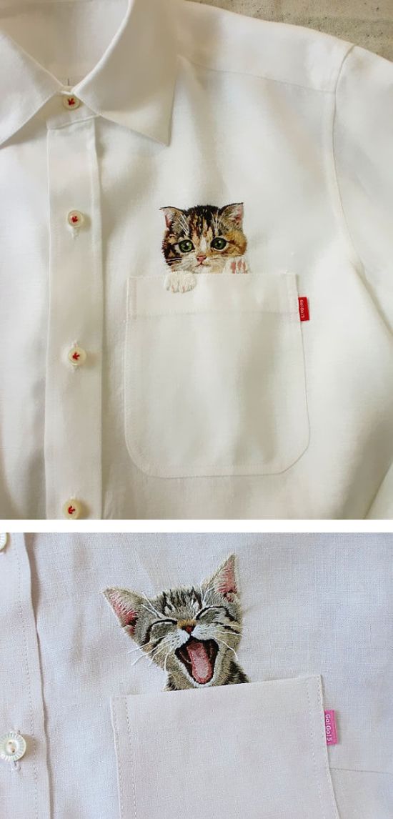 Как одеваются настоящие любители кошек ( 35 котоодежд )