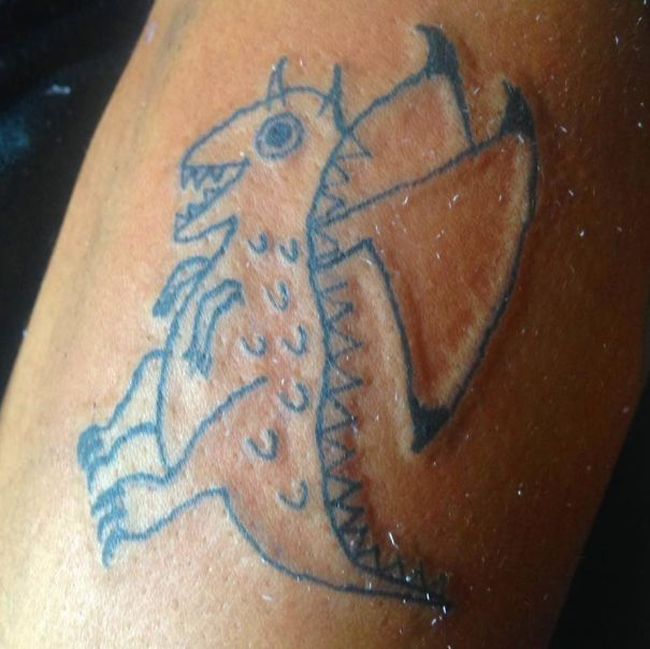 «Отстойные татуировки» принесли признание художнице (20 фото)