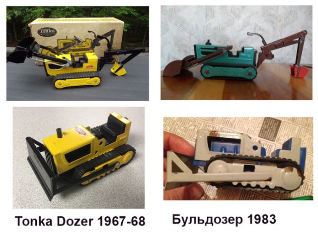 Русские игрушки, какие оказались копиями иностранных (14 иллюстраций)