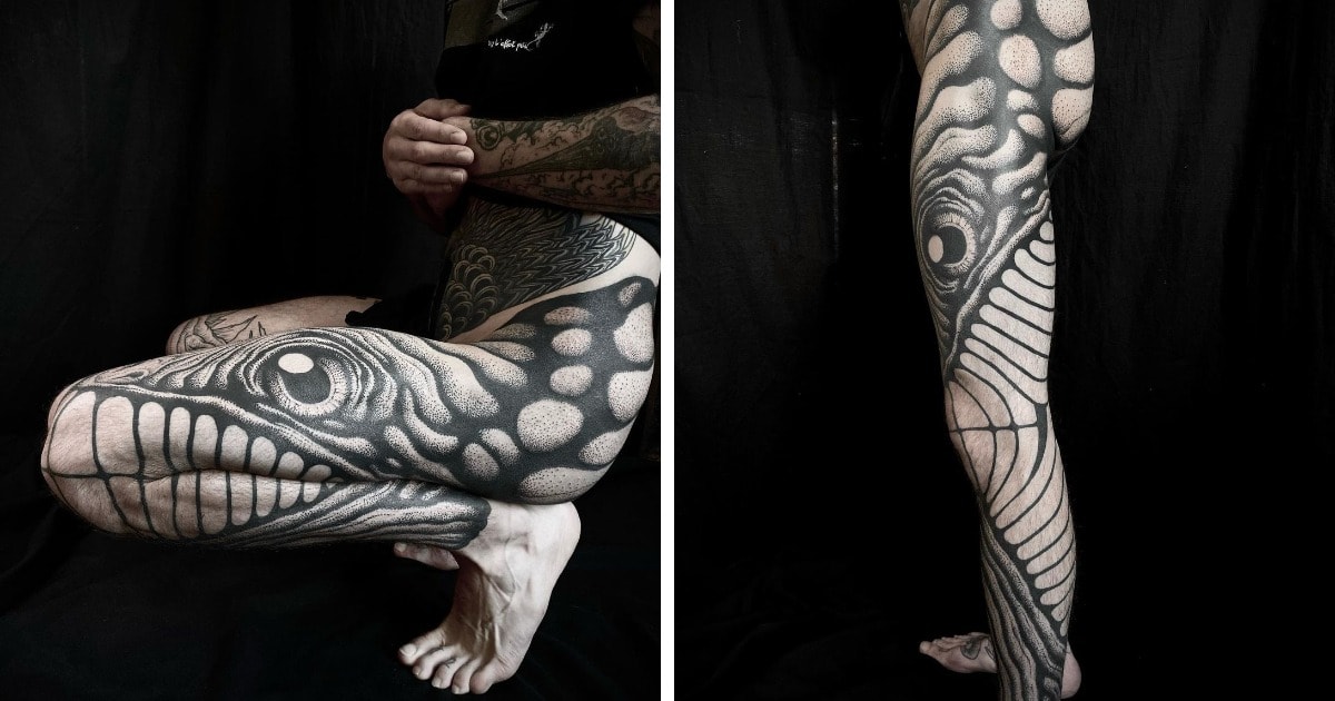 Креативные татуировки, которые оживают на коже их владельцев