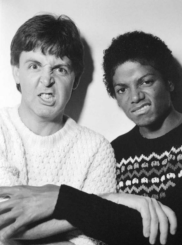 Пол Маккартни и Майкл Джексон, 1980 год