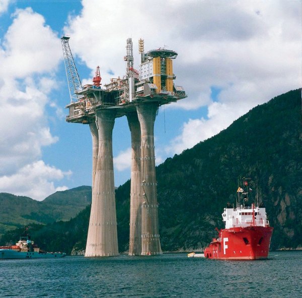 Нефтегазовая платформа «Тролль-А», Норвегия