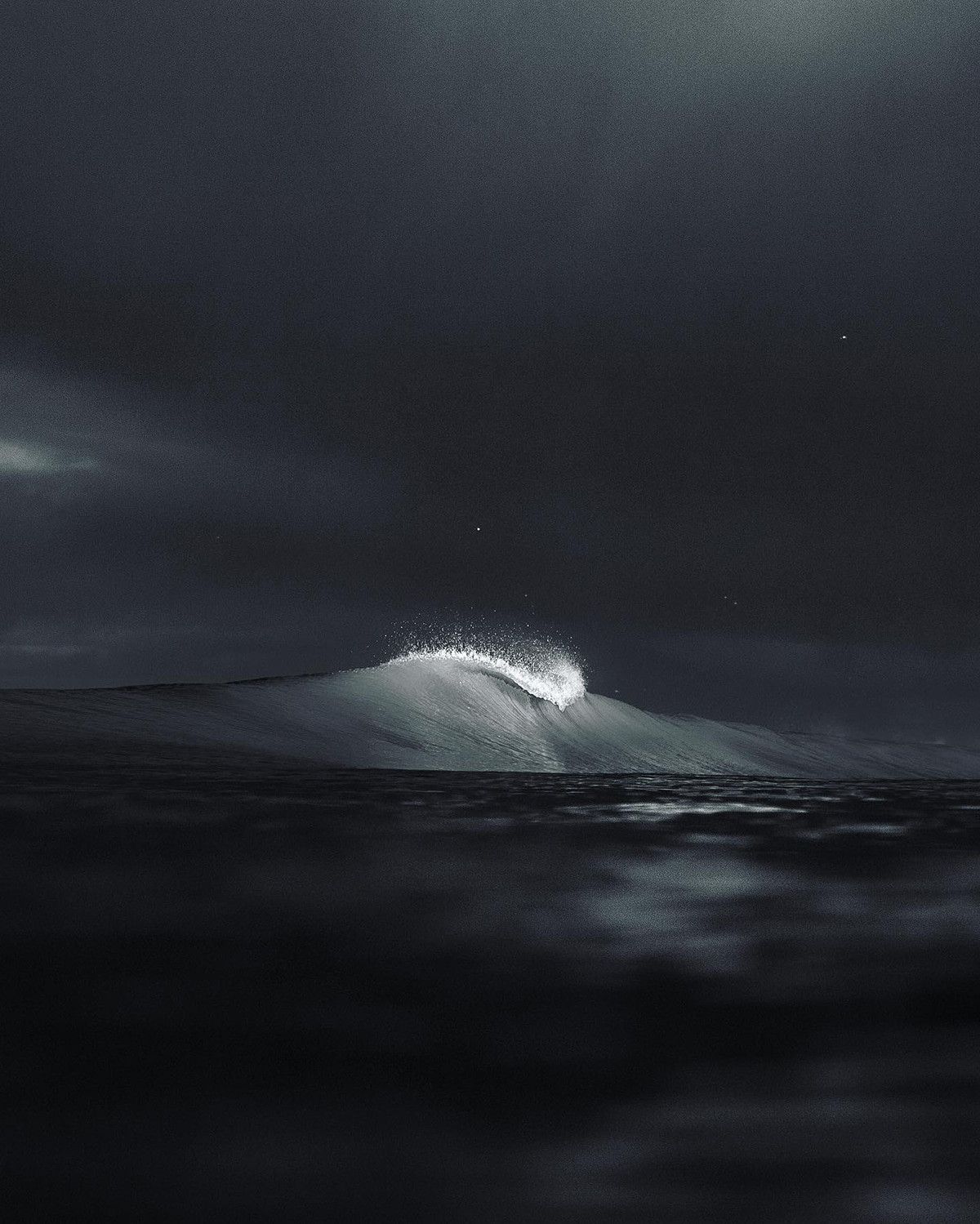 Снимки морских волн от голландского фотографа